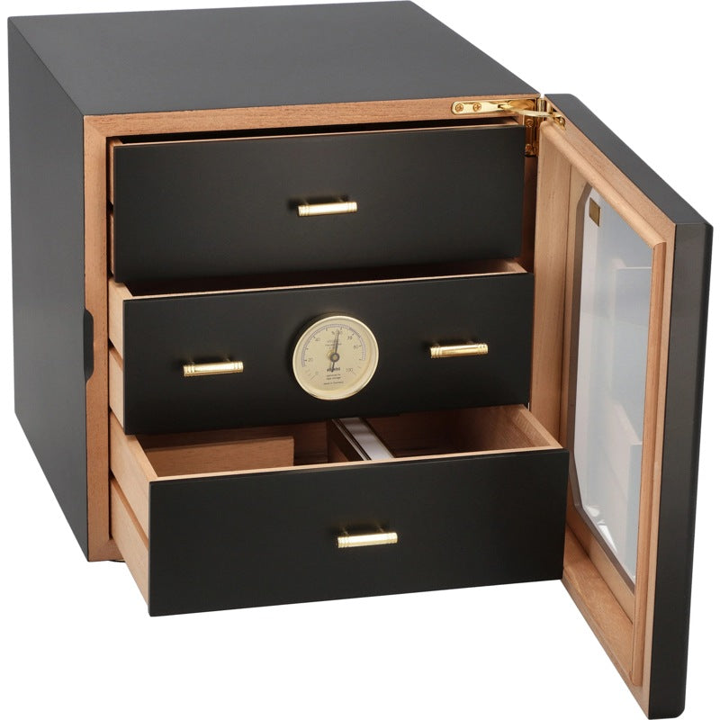 Umidor com gavetas Chianti Deluxe Adorini tamanho médio - Mercado de Luxo - O Maior E-Commerce de Bens, Produtos e Serviços de Luxo do Brasil.