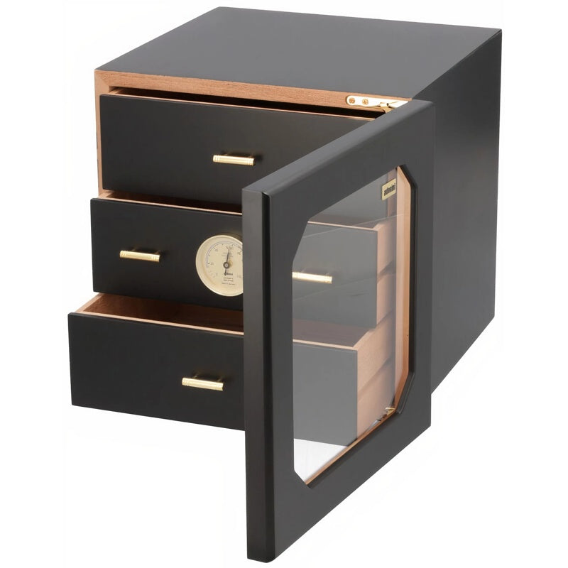 Umidor com gavetas Chianti Deluxe Adorini tamanho médio - Mercado de Luxo - O Maior E-Commerce de Bens, Produtos e Serviços de Luxo do Brasil.