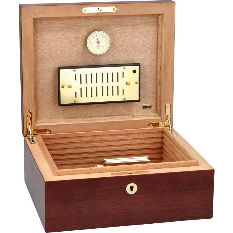 Umidor Triest Deluxe Adorini em Jacarandá - Mercado de Luxo - O Maior E-Commerce de Bens, Produtos e Serviços de Luxo do Brasil.