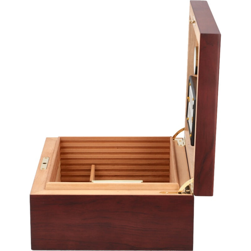 Umidor Triest Deluxe Adorini em Jacarandá - Mercado de Luxo - O Maior E-Commerce de Bens, Produtos e Serviços de Luxo do Brasil.