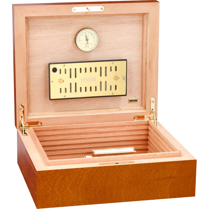 Umidor Torino Deluxe  cedro - Mercado de Luxo - O Maior E-Commerce de Bens, Produtos e Serviços de Luxo do Brasil.