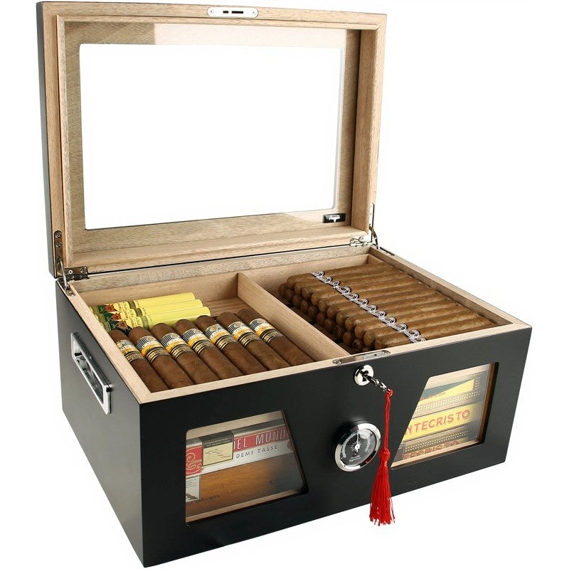 Umidor Gastronomy Preto - Mercado de Luxo - O Maior E-Commerce de Bens, Produtos e Serviços de Luxo do Brasil.