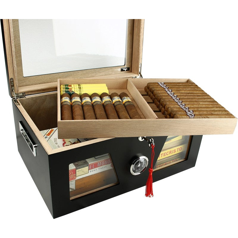 Umidor Gastronomy Preto - Mercado de Luxo - O Maior E-Commerce de Bens, Produtos e Serviços de Luxo do Brasil.