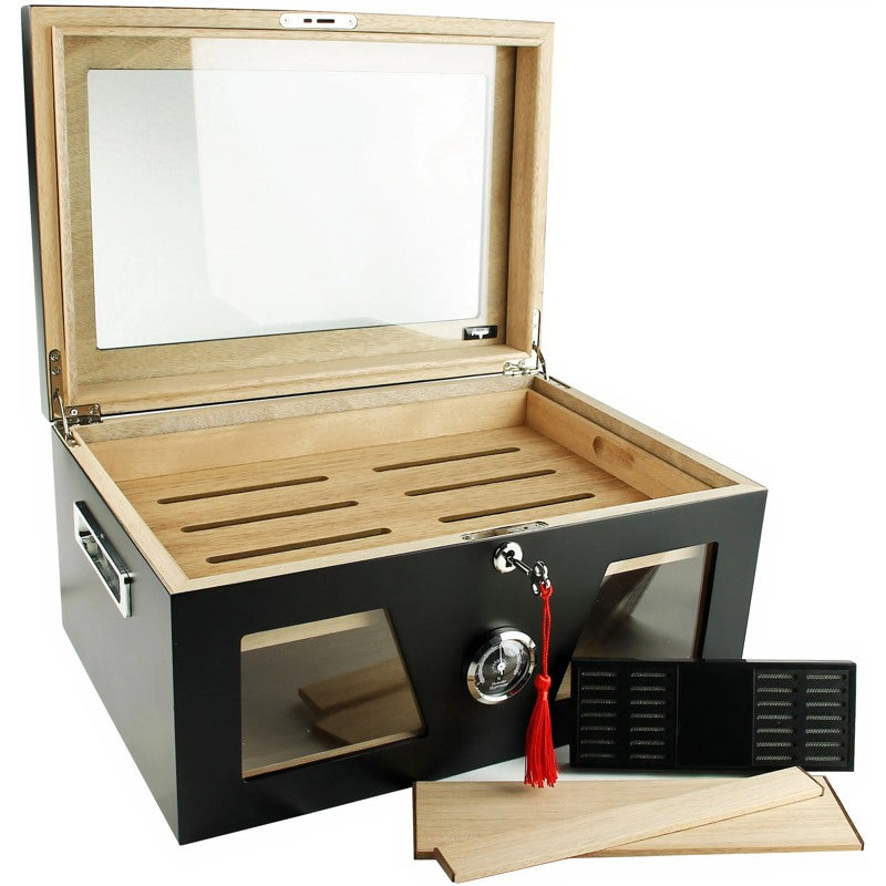 Umidor Gastronomy Preto - Mercado de Luxo - O Maior E-Commerce de Bens, Produtos e Serviços de Luxo do Brasil.