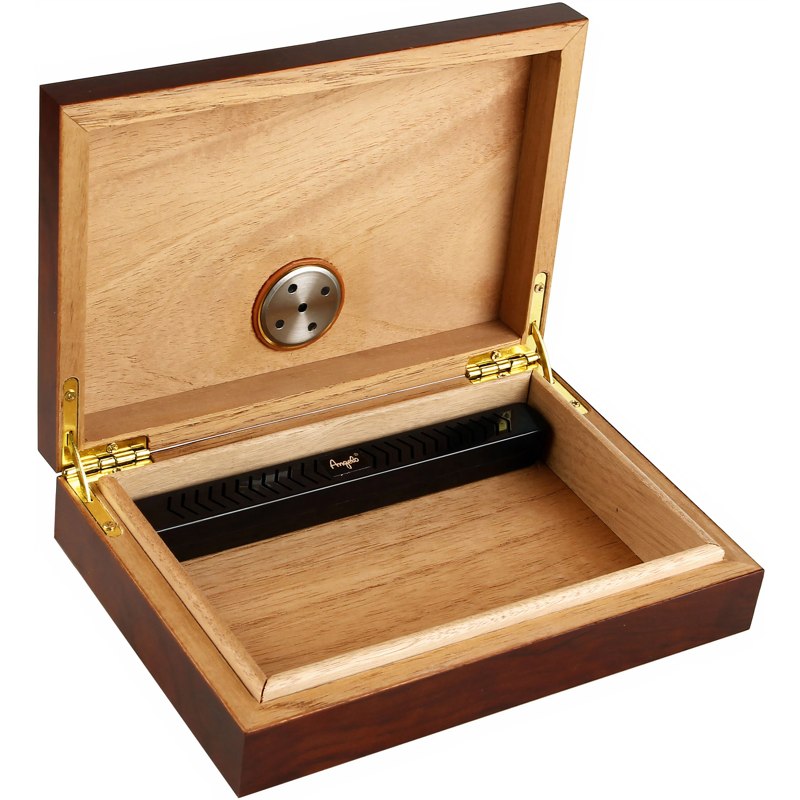 Umidor Angel Mini castanho - Mercado de Luxo - O Maior E-Commerce de Bens, Produtos e Serviços de Luxo do Brasil.