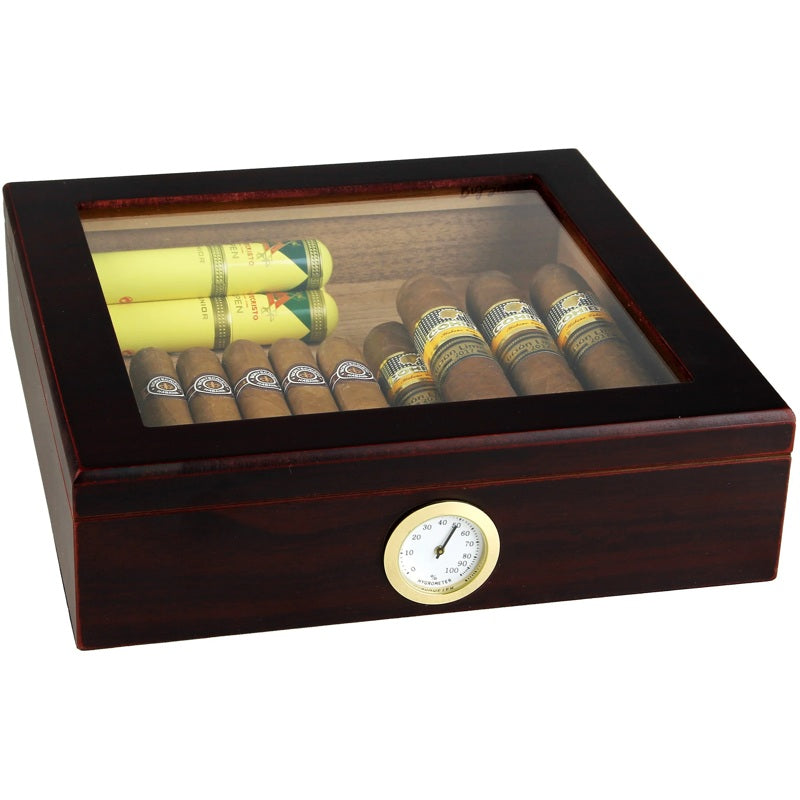 Conjunto de umidificador marrom com tampa de vidro - Mercado de Luxo - O Maior E-Commerce de Bens, Produtos e Serviços de Luxo do Brasil.