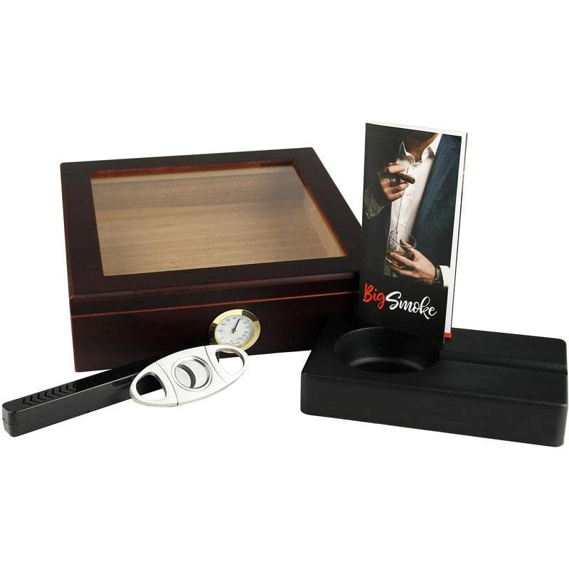 Conjunto de umidificador marrom com tampa de vidro - Mercado de Luxo - O Maior E-Commerce de Bens, Produtos e Serviços de Luxo do Brasil.