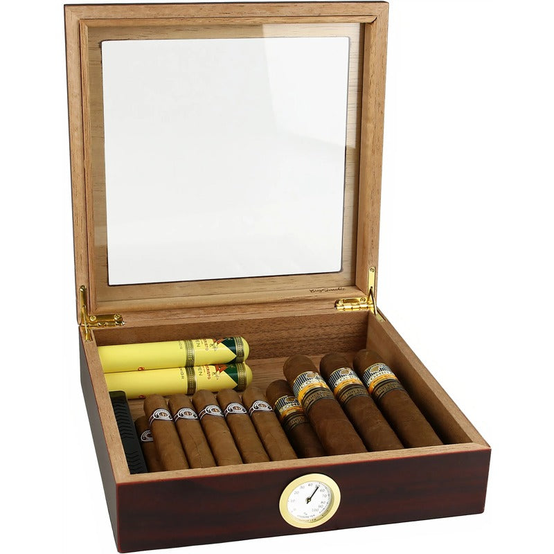 Conjunto de umidificador marrom com tampa de vidro - Mercado de Luxo - O Maior E-Commerce de Bens, Produtos e Serviços de Luxo do Brasil.