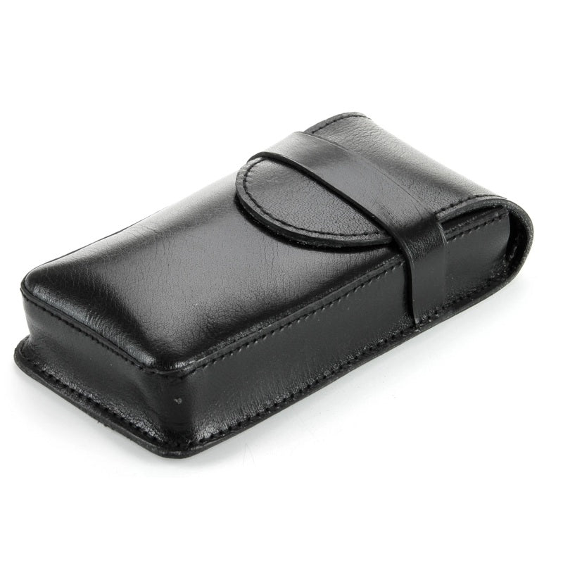 Estojo em couro para 3 charutos Buffalo - Preto - Mercado de Luxo - O Maior E-Commerce de Bens, Produtos e Serviços de Luxo do Brasil.
