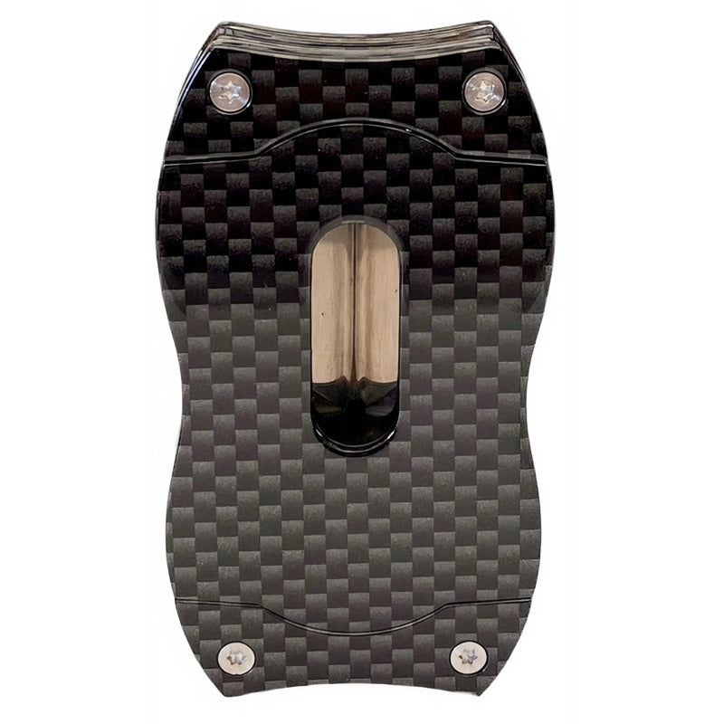 Cortador V-Cut Preto Fibra de Carbono - Mercado de Luxo - O Maior E-Commerce de Bens, Produtos e Serviços de Luxo do Brasil.
