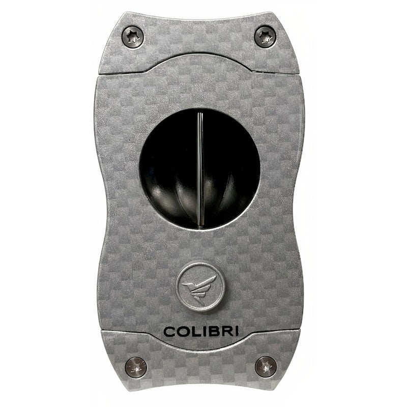 Cortador V-Cut Carbono Prata - Mercado de Luxo - O Maior E-Commerce de Bens, Produtos e Serviços de Luxo do Brasil.