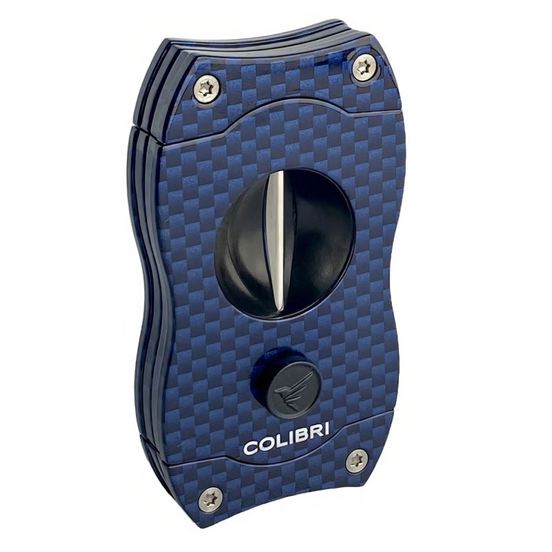 Cortador V-Cut Carbono azul - Mercado de Luxo - O Maior E-Commerce de Bens, Produtos e Serviços de Luxo do Brasil.