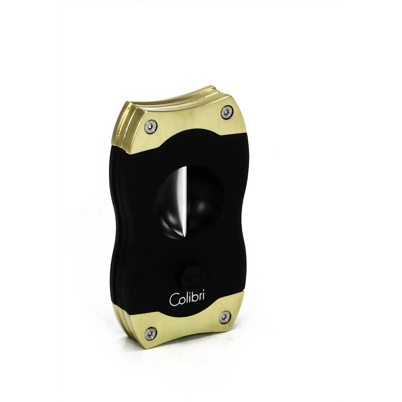 Cortador de charuto V-Cut - Preto/Dourado - Mercado de Luxo - O Maior E-Commerce de Bens, Produtos e Serviços de Luxo do Brasil.