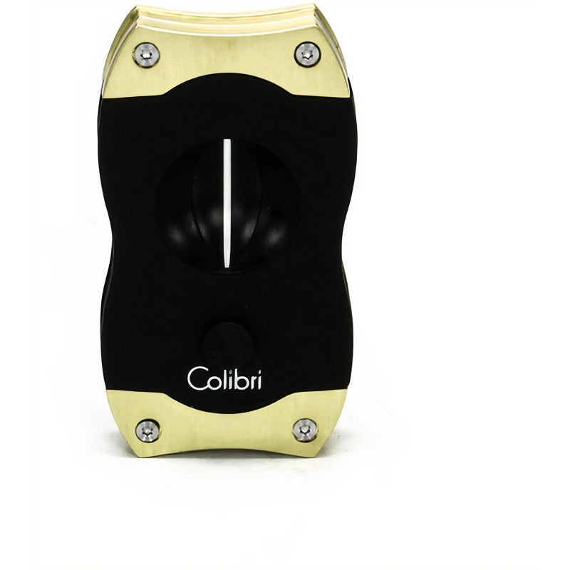 Cortador de charuto V-Cut - Preto/Dourado - Mercado de Luxo - O Maior E-Commerce de Bens, Produtos e Serviços de Luxo do Brasil.