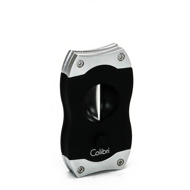Cortador de charuto V-Cut - Preto/Cromado - Mercado de Luxo - O Maior E-Commerce de Bens, Produtos e Serviços de Luxo do Brasil.