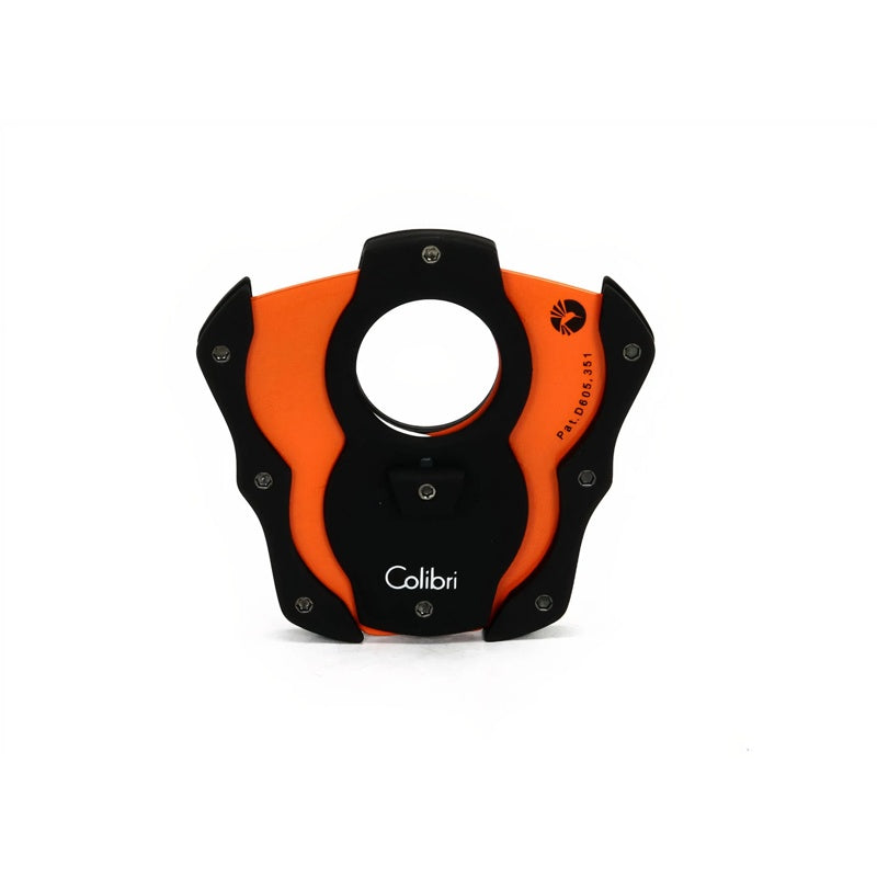 Cortador de charuto 'Cut' Preto/Laranja - Mercado de Luxo - O Maior E-Commerce de Bens, Produtos e Serviços de Luxo do Brasil.
