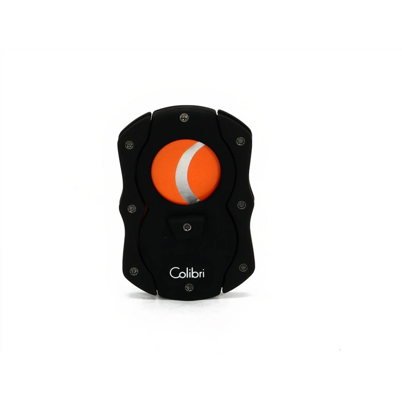 Cortador de charuto 'Cut' Preto/Laranja - Mercado de Luxo - O Maior E-Commerce de Bens, Produtos e Serviços de Luxo do Brasil.