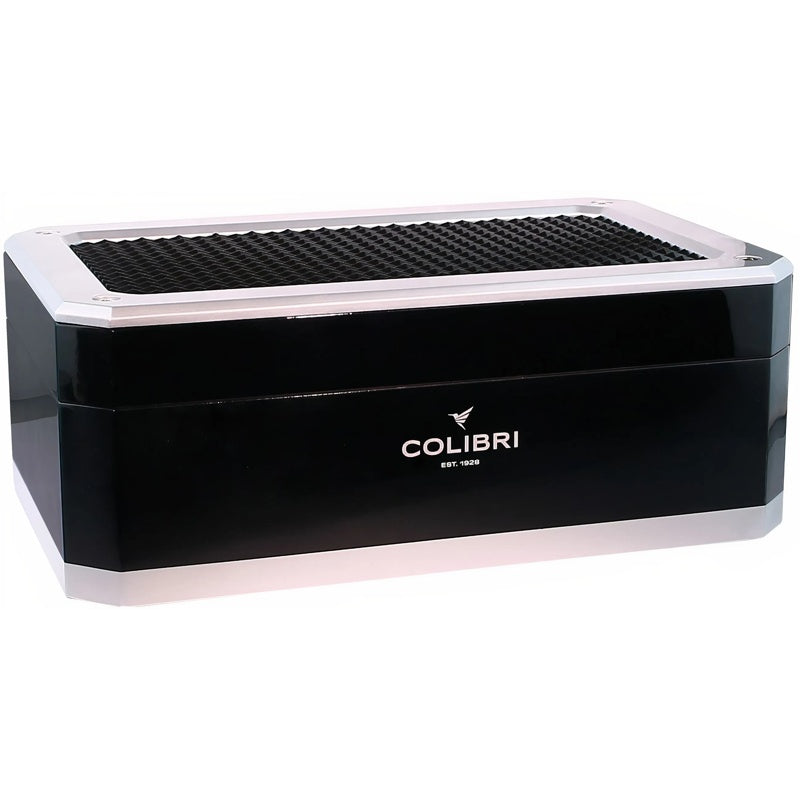 Umidor Rally preto e prata - Mercado de Luxo - O Maior E-Commerce de Bens, Produtos e Serviços de Luxo do Brasil.