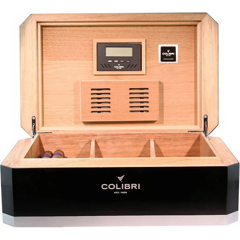 Umidor Rally preto e prata - Mercado de Luxo - O Maior E-Commerce de Bens, Produtos e Serviços de Luxo do Brasil.