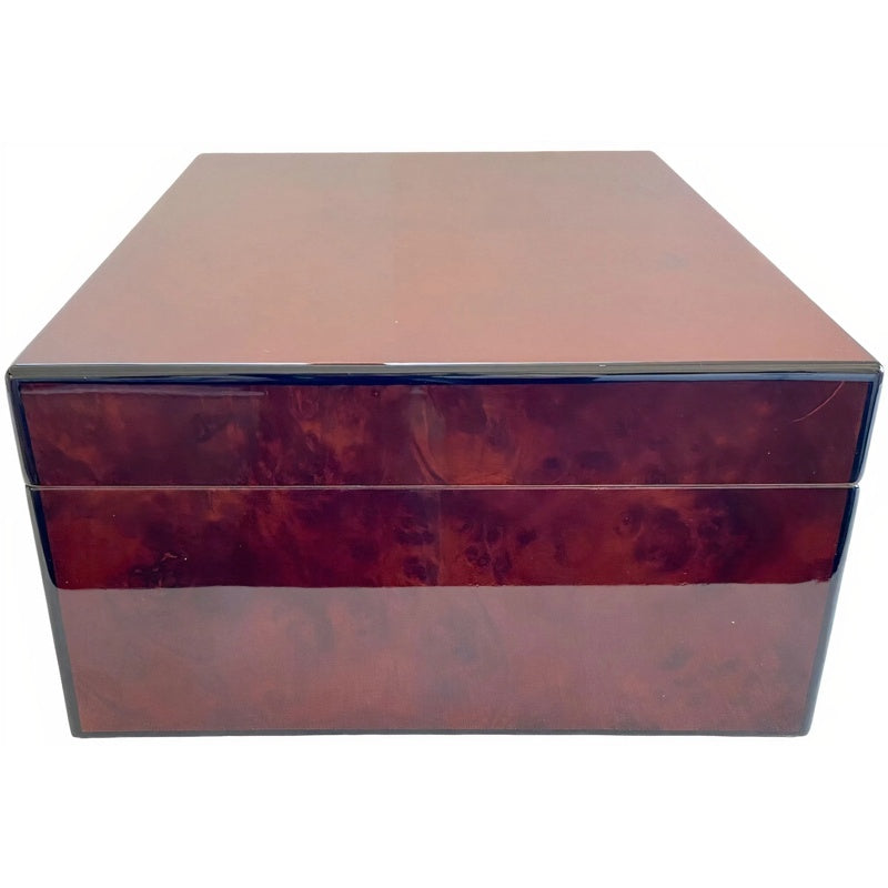 Umidor em madeira de burl Auburn - Mercado de Luxo - O Maior E-Commerce de Bens, Produtos e Serviços de Luxo do Brasil.