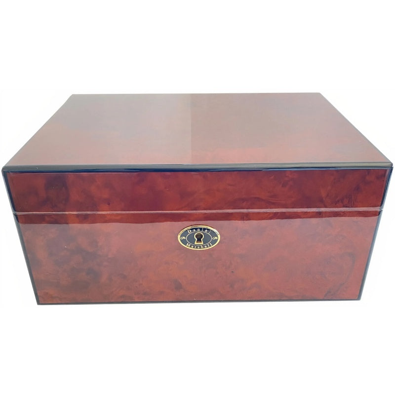 Umidor em madeira de burl Golden Brown - Mercado de Luxo - O Maior E-Commerce de Bens, Produtos e Serviços de Luxo do Brasil.