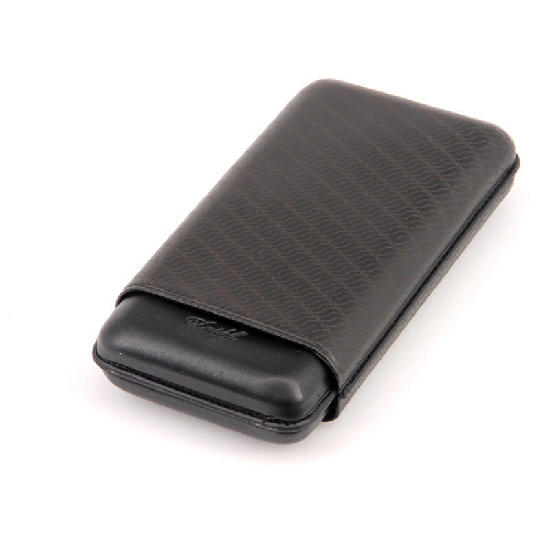 Estojo para charutos XL-3 couro preto - Mercado de Luxo - O Maior E-Commerce de Bens, Produtos e Serviços de Luxo do Brasil.