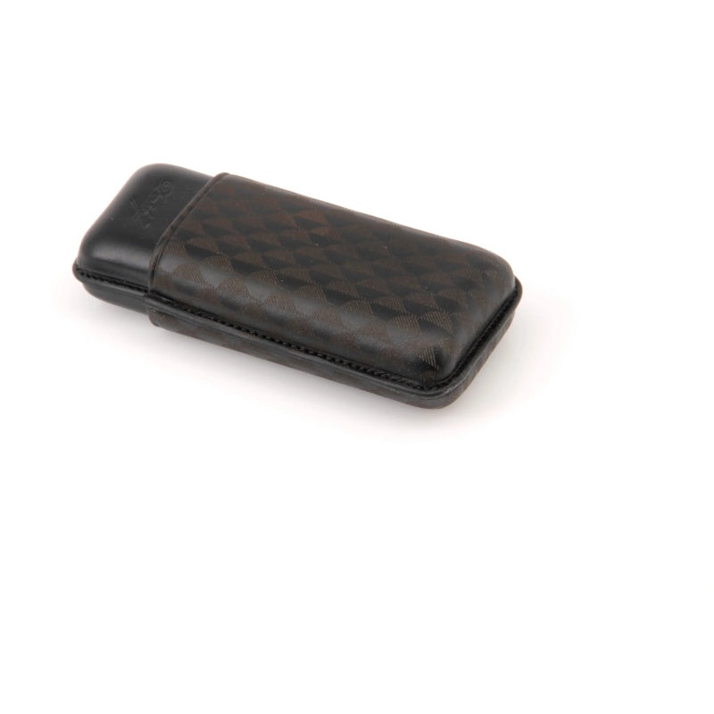 Estojo para charutos R-2 couro preto 2 - Mercado de Luxo - O Maior E-Commerce de Bens, Produtos e Serviços de Luxo do Brasil.
