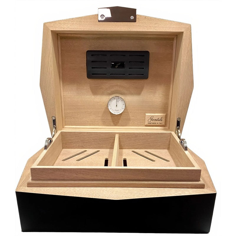 Umidor Prisma "Cigars" Black - Mercado de Luxo - O Maior E-Commerce de Bens, Produtos e Serviços de Luxo do Brasil.