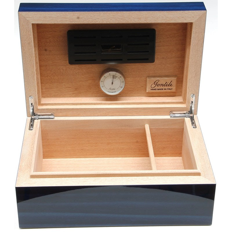 Umidor Azul 30 Charutos - Mercado de Luxo - O Maior E-Commerce de Bens, Produtos e Serviços de Luxo do Brasil.