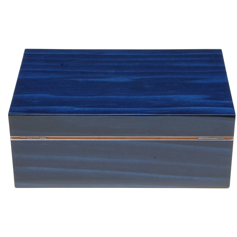 Umidor Azul 30 Charutos - Mercado de Luxo - O Maior E-Commerce de Bens, Produtos e Serviços de Luxo do Brasil.