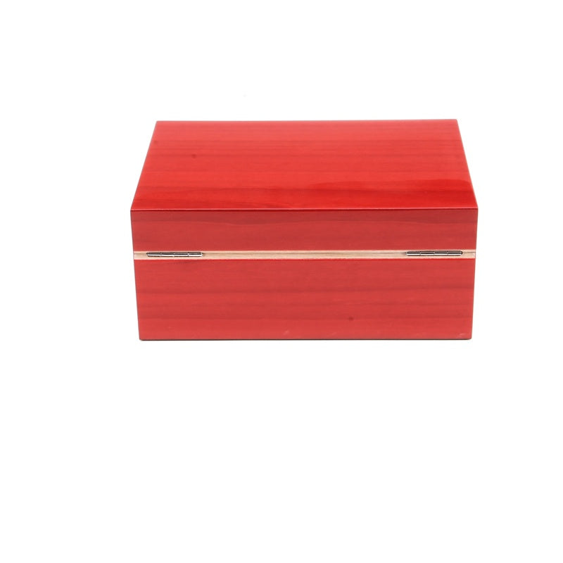 Umidor Vermelho para 10 Charutos - Mercado de Luxo - O Maior E-Commerce de Bens, Produtos e Serviços de Luxo do Brasil.