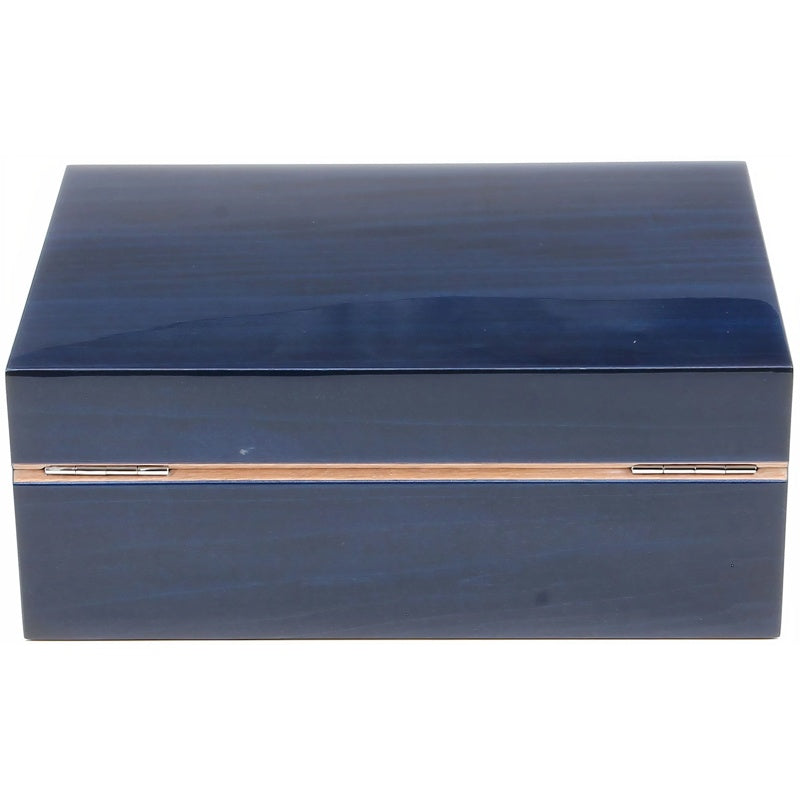 Umidor Azul 20 Charutos - Mercado de Luxo - O Maior E-Commerce de Bens, Produtos e Serviços de Luxo do Brasil.