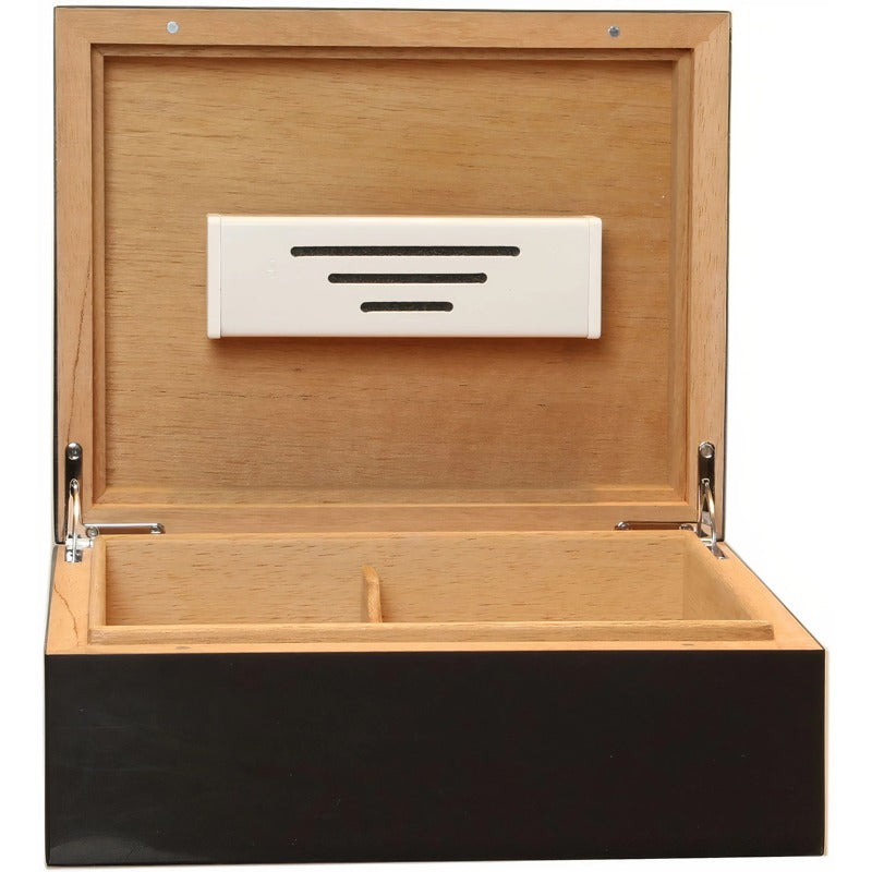 Umidor Laca de piano preta 35 - Mercado de Luxo - O Maior E-Commerce de Bens, Produtos e Serviços de Luxo do Brasil.