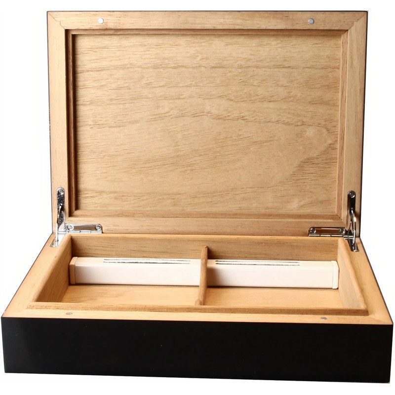 Umidor Black Piano Laquer 20 - Mercado de Luxo - O Maior E-Commerce de Bens, Produtos e Serviços de Luxo do Brasil.