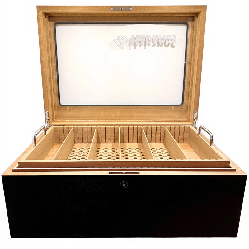 Umidor Gastronomia Silk Black - Mercado de Luxo - O Maior E-Commerce de Bens, Produtos e Serviços de Luxo do Brasil.