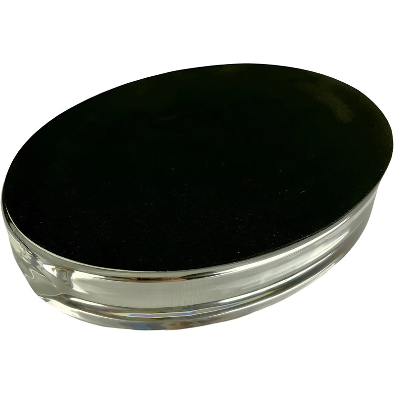 Cinzeiro para charutos em vidro oval com desenho de Cuba 2 suportes - Mercado de Luxo - O Maior E-Commerce de Bens, Produtos e Serviços de Luxo do Brasil.