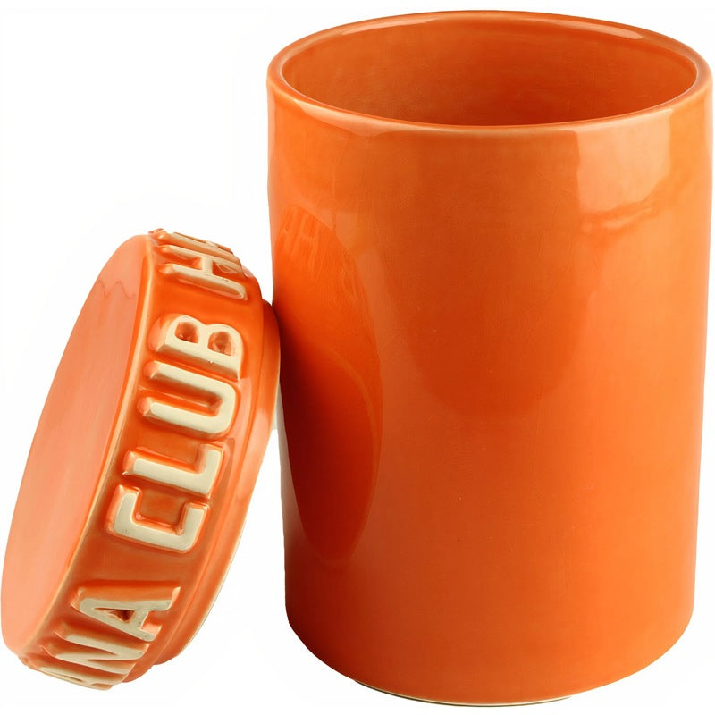 Umidor frasco laranja para charuto Tinaja - Mercado de Luxo - O Maior E-Commerce de Bens, Produtos e Serviços de Luxo do Brasil.