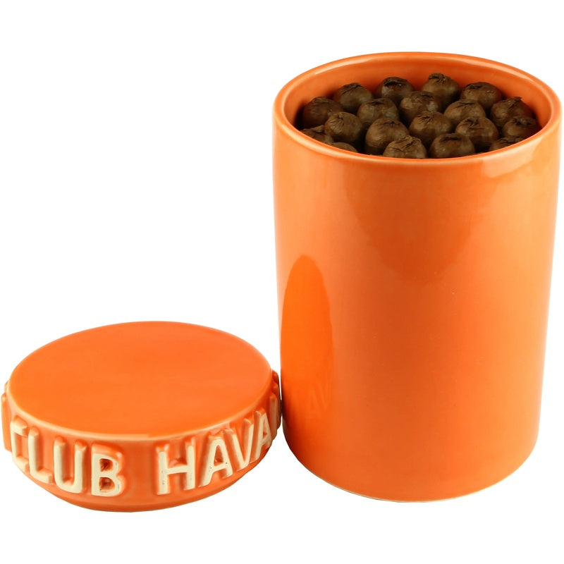 Umidor frasco laranja para charuto Tinaja - Mercado de Luxo - O Maior E-Commerce de Bens, Produtos e Serviços de Luxo do Brasil.
