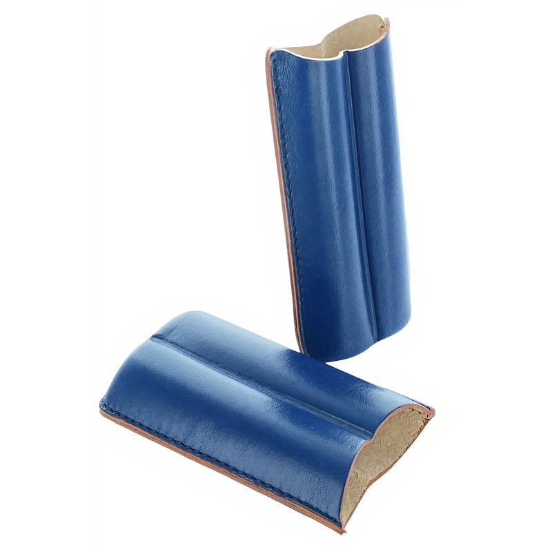Estojo para charutos Couro 2 Robusto azul - Mercado de Luxo - O Maior E-Commerce de Bens, Produtos e Serviços de Luxo do Brasil.