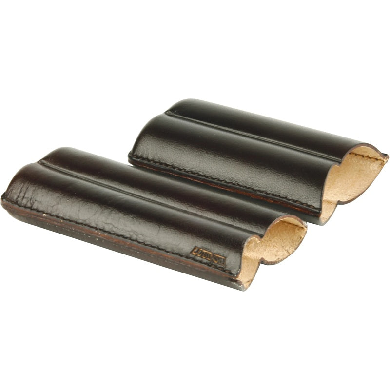 Estojo para charutos Couro 2 Robusto castanho - Mercado de Luxo - O Maior E-Commerce de Bens, Produtos e Serviços de Luxo do Brasil.