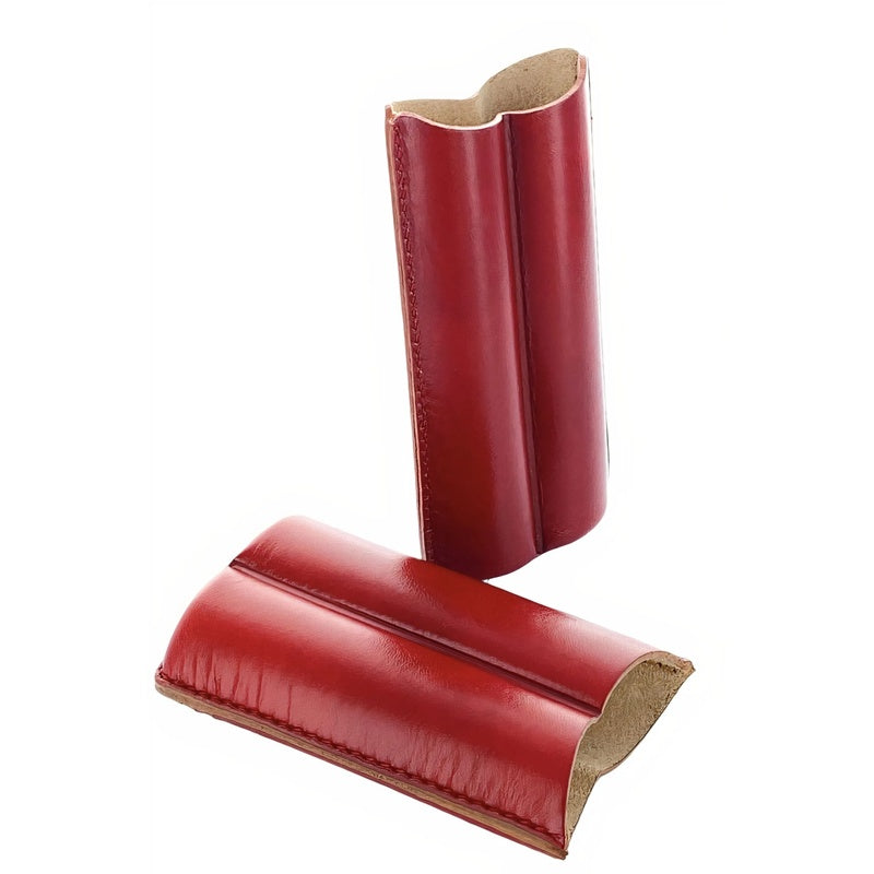 Estojo para charutos Couro 2 Robusto vermelho - Mercado de Luxo - O Maior E-Commerce de Bens, Produtos e Serviços de Luxo do Brasil.