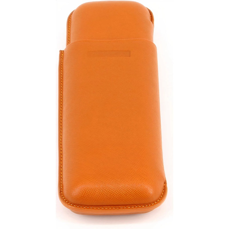 Estojo de couro Double Toro Giant Orange - Mercado de Luxo - O Maior E-Commerce de Bens, Produtos e Serviços de Luxo do Brasil.