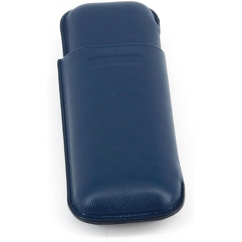 Estojo para charutos Dante Duplo Robusto Azul - Mercado de Luxo - O Maior E-Commerce de Bens, Produtos e Serviços de Luxo do Brasil.