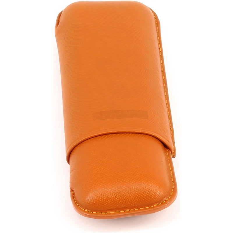 Estojo para Cigarrilha Duplo Robusto Dante Laranja - Mercado de Luxo - O Maior E-Commerce de Bens, Produtos e Serviços de Luxo do Brasil.