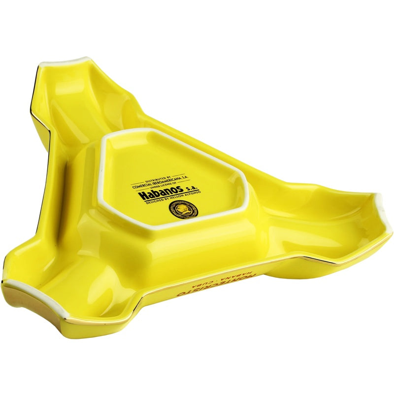 Cinzeiro para 3 charutos amarelo-ouro - Mercado de Luxo - O Maior E-Commerce de Bens, Produtos e Serviços de Luxo do Brasil.