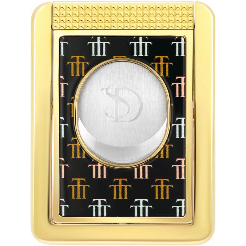 Cortador de lâmina dupla com suporte para charuto Trinidad Black Gold 003477 - Mercado de Luxo - O Maior E-Commerce de Bens, Produtos e Serviços de Luxo do Brasil.