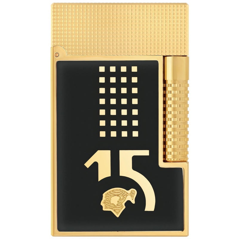 Isqueiro Le Grand Cling Behike Preto Amarelo Ouro C23003CL - Mercado de Luxo - O Maior E-Commerce de Bens, Produtos e Serviços de Luxo do Brasil.