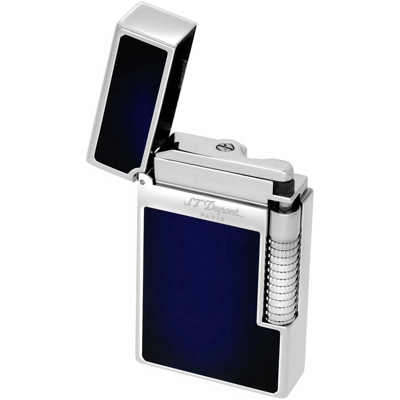 Isqueiro Le Grand Cling Sunburst Blue Lacquer Palladium C23013 - Mercado de Luxo - O Maior E-Commerce de Bens, Produtos e Serviços de Luxo do Brasil.