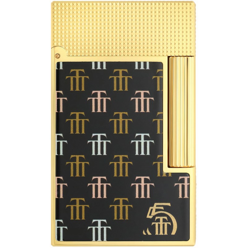 Isqueiro Ligne 2 Trinidad Lacquer e Ouro Amarelo C16077 - Mercado de Luxo - O Maior E-Commerce de Bens, Produtos e Serviços de Luxo do Brasil.