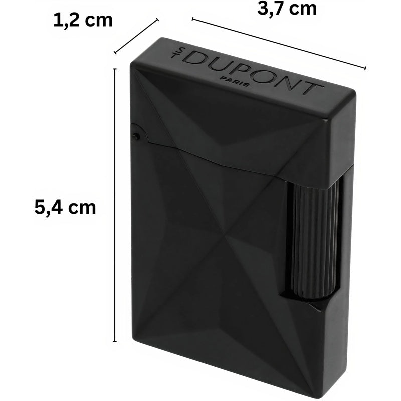 Isqueiro Pequeno Ligne 2 Fire X Preto C18612 - Mercado de Luxo - O Maior E-Commerce de Bens, Produtos e Serviços de Luxo do Brasil.